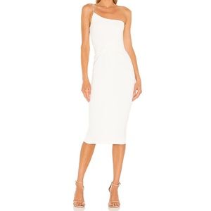 Nookie Lust zone Shoulder Midi Dress